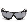 Очки баллистические с уплотнителем Pyramex V2G (gray) Anti-Fog, серые