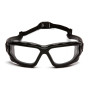 Окуляри балістичні з ущільнювачем Pyramex i-Force Slim (clear) Anti-Fog, прозорі