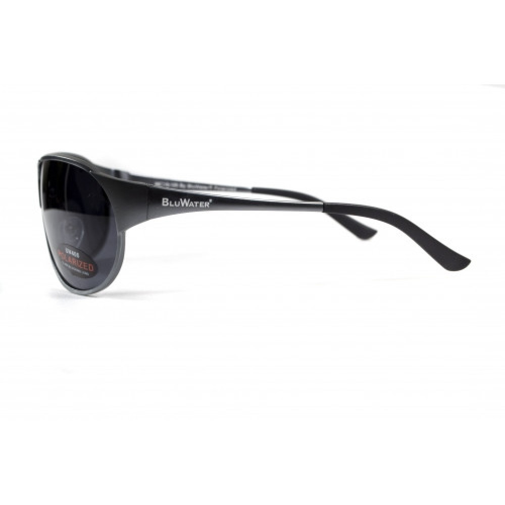 Очки поляризационные BluWater Alumination-3 Gun Metal Polarized (gray) серые