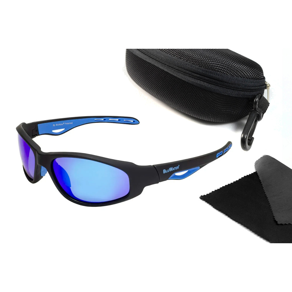 Очки поляризационные BluWater Buoyant-2 Polarized (G-Tech™ blue) синие зеркальные
