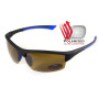 Очки поляризационные BluWater Daytona-1 Polarized (brown), гидрофобные коричневые линзы (Repelon™)