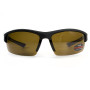 Очки поляризационные BluWater Daytona-1 Polarized (brown), гидрофобные коричневые линзы (Repelon™)
