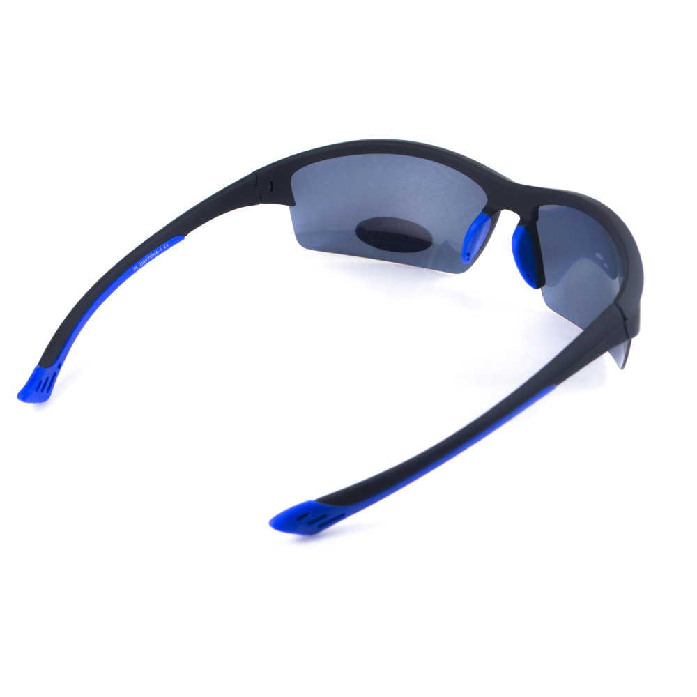 Очки поляризационные BluWater Daytona-1 Polarized (gray), серые гидрофобные линзы (Repelon™)