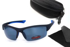 Окуляри поляризаційні BluWater Daytona-1 Polarized (gray), сірі гідрофобні лінзи (Repelon™)