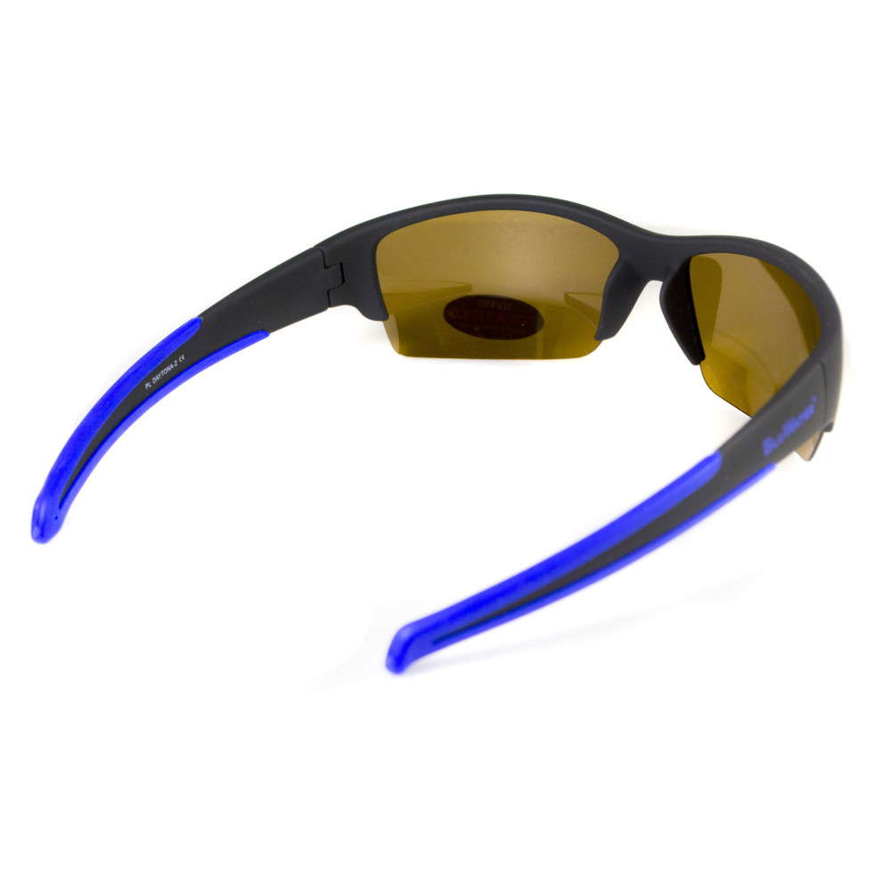 Очки поляризационные BluWater Daytona-2 Polarized (brown), гидрофобные коричневые линзы (Repelon™)