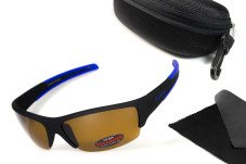 Очки поляризационные BluWater Daytona-2 Polarized (brown), гидрофобные коричневые линзы (Repelon™)