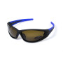 Очки поляризационные BluWater Daytona-4 Polarized (brown) коричневые в черно-синей оправе