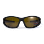 Очки поляризационные BluWater Daytona-4 Polarized (brown) коричневые в черно-синей оправе