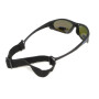 Очки поляризационные BluWater Hydro Polarized (G-Tech™ blue) Anti-Fog, синие зеркальные в  черной оправе