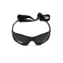 Очки поляризационные BluWater Hydro Polarized (dark gray) Anti-Fog, черные линзы в черной оправе