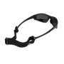 Очки поляризационные BluWater Hydro Polarized (dark gray) Anti-Fog, черные линзы в черной оправе