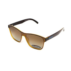 Очки поляризационные BluWater Saltee Polarized (gradient brown), коричневые с градиентом в коричневой полупрозрачной оправе