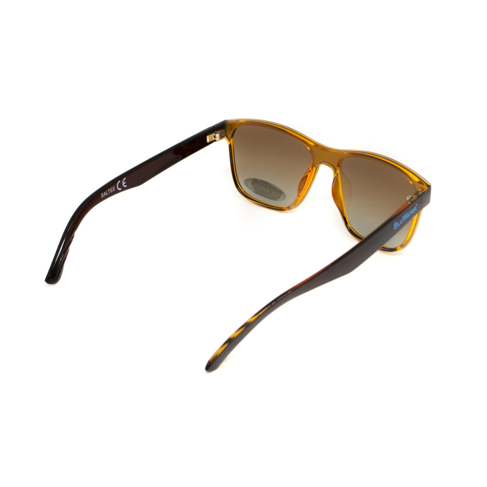 Очки поляризационные BluWater Saltee Polarized (gradient brown), коричневые с градиентом в коричневой полупрозрачной оправе