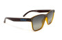Очки поляризационные BluWater Saltee Polarized (gradient gray), серые с градиентом линзы в коричневой полупрозрачной оправе