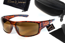 Очки поляризационные защитные 2в1 BluWater Babe Winkelman  Polarized (brown) коричневые