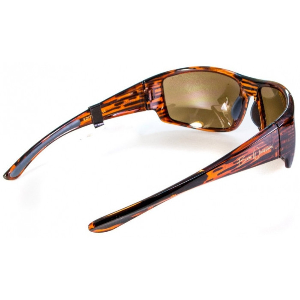 Очки поляризационные защитные 2в1 BluWater Babe Winkelman  Polarized (brown) коричневые