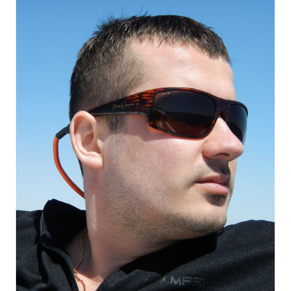 Очки поляризационные защитные 2в1 BluWater Babe Winkelman  Polarized (brown) коричневые