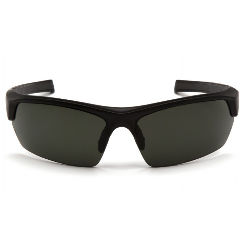 Очки поляризационные защитные 2в1 Venture Gear Tensaw Polarized (forest gray) чёрно-зелёные