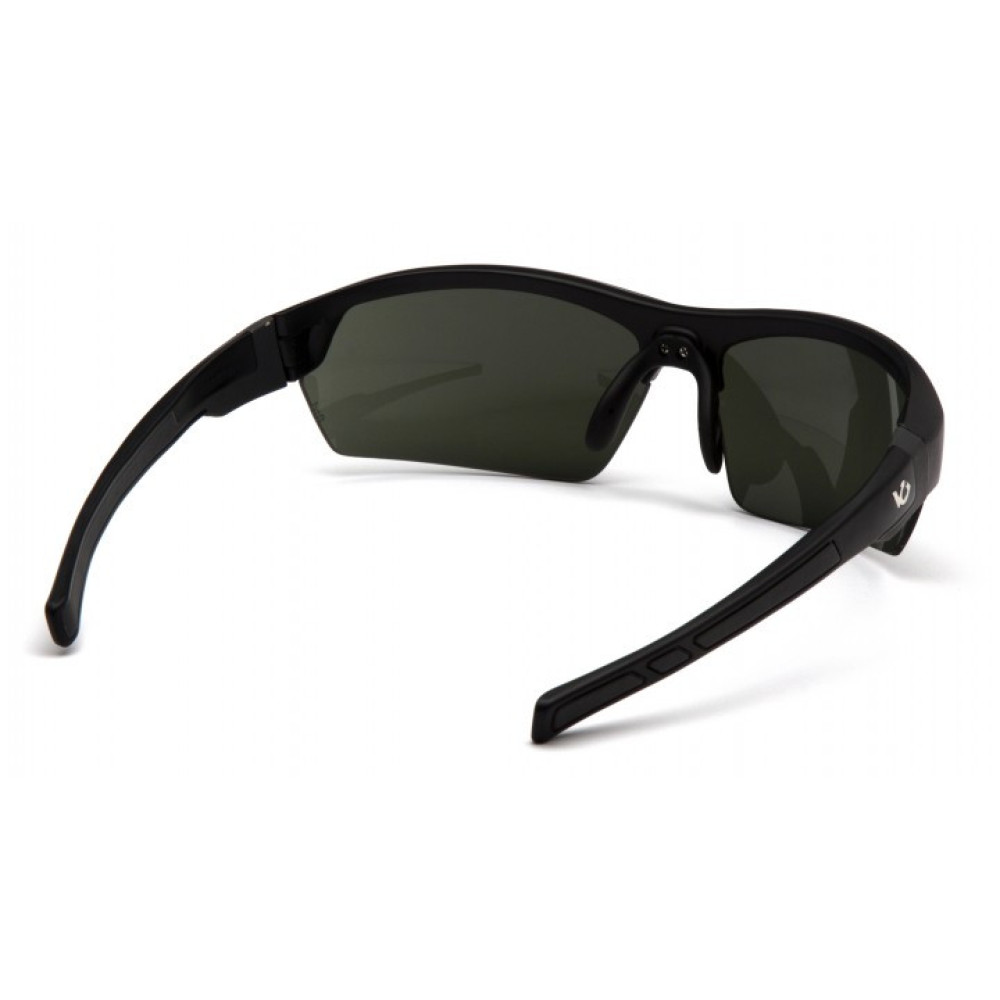 Очки поляризационные защитные 2в1 Venture Gear Tensaw Polarized (forest gray) чёрно-зелёные