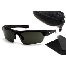 Окуляри поляризаційні (захисні) Venture Gear Tensaw Polarized (forest gray) чорно-зелені