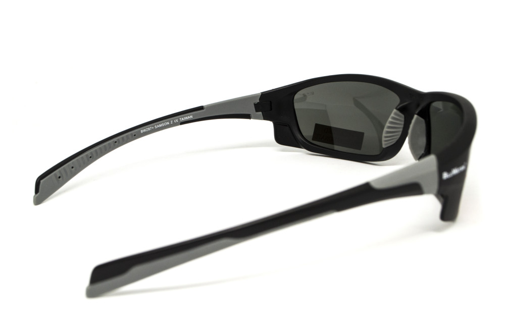 Очки поляризационные защитные BluWater Samson Z87.1 Polarized (gray), серые