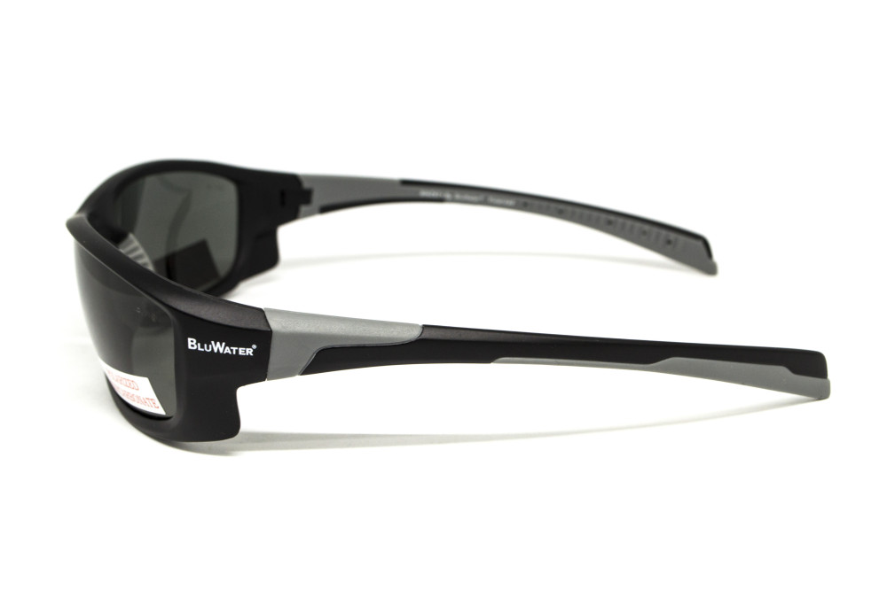 Очки поляризационные защитные BluWater Samson Z87.1 Polarized (gray), серые