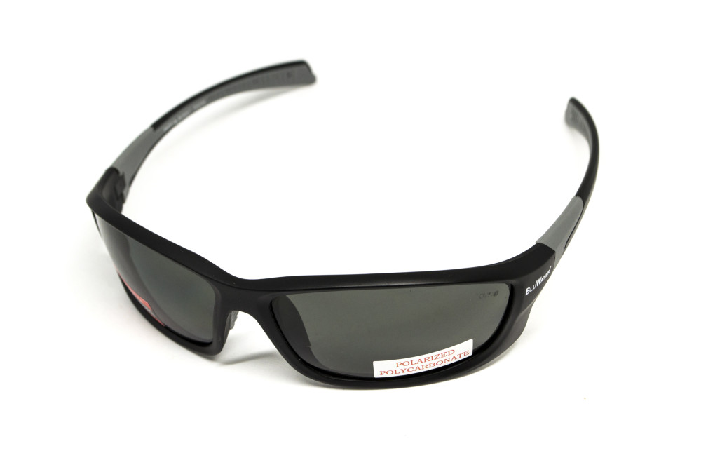 Очки поляризационные защитные BluWater Samson Z87.1 Polarized (gray), серые