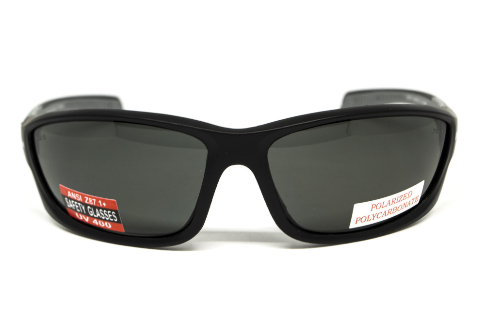 Очки поляризационные защитные BluWater Samson Z87.1 Polarized (gray), серые