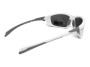 Очки поляризационные защитные BluWater Samson Z87.1 White Polarized (gray), серые в бело-серой оправе