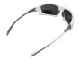 Очки поляризационные защитные BluWater Samson Z87.1 White Polarized (gray), серые в бело-серой оправе