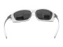 Очки поляризационные защитные BluWater Samson Z87.1 White Polarized (gray), серые в бело-серой оправе