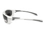 Очки поляризационные защитные BluWater Samson Z87.1 White Polarized (gray), серые в бело-серой оправе