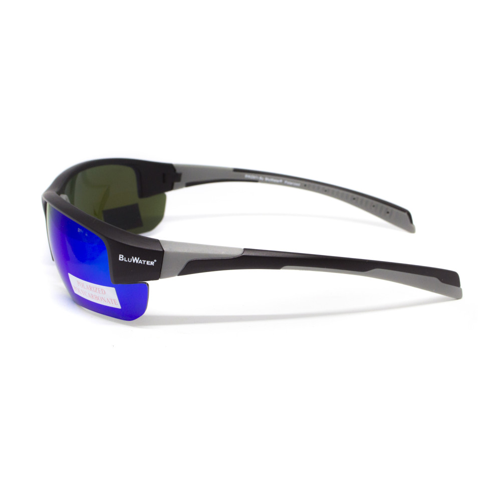 Очки поляризационные защитные BluWater Samson-3 Z87.1 Polarized (G-Tech™ blue), зеркальные синие