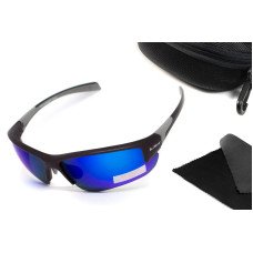 Окуляри поляризаційні захисні BluWater  Samson-3 Z87.1 Polarized (G-Tech™ blue), дзеркальні сині