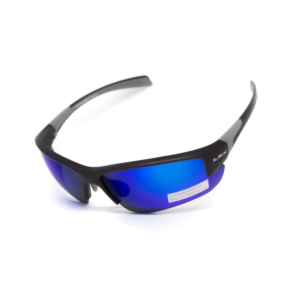 Очки поляризационные защитные BluWater Samson-3 Z87.1 Polarized (G-Tech™ blue), зеркальные синие