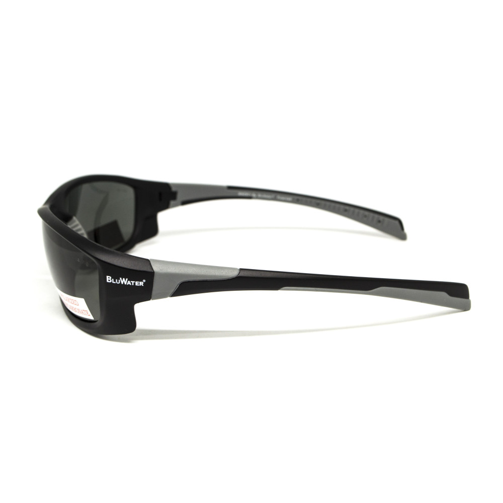 Очки поляризационные защитные BluWater Samson Z87.1 Polarized (gray), серые