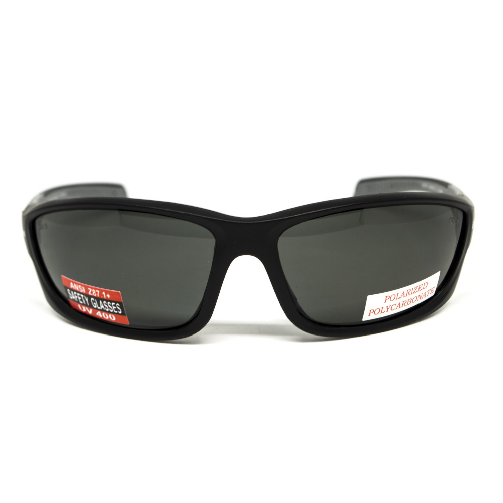 Очки поляризационные защитные BluWater Samson Z87.1 Polarized (gray), серые