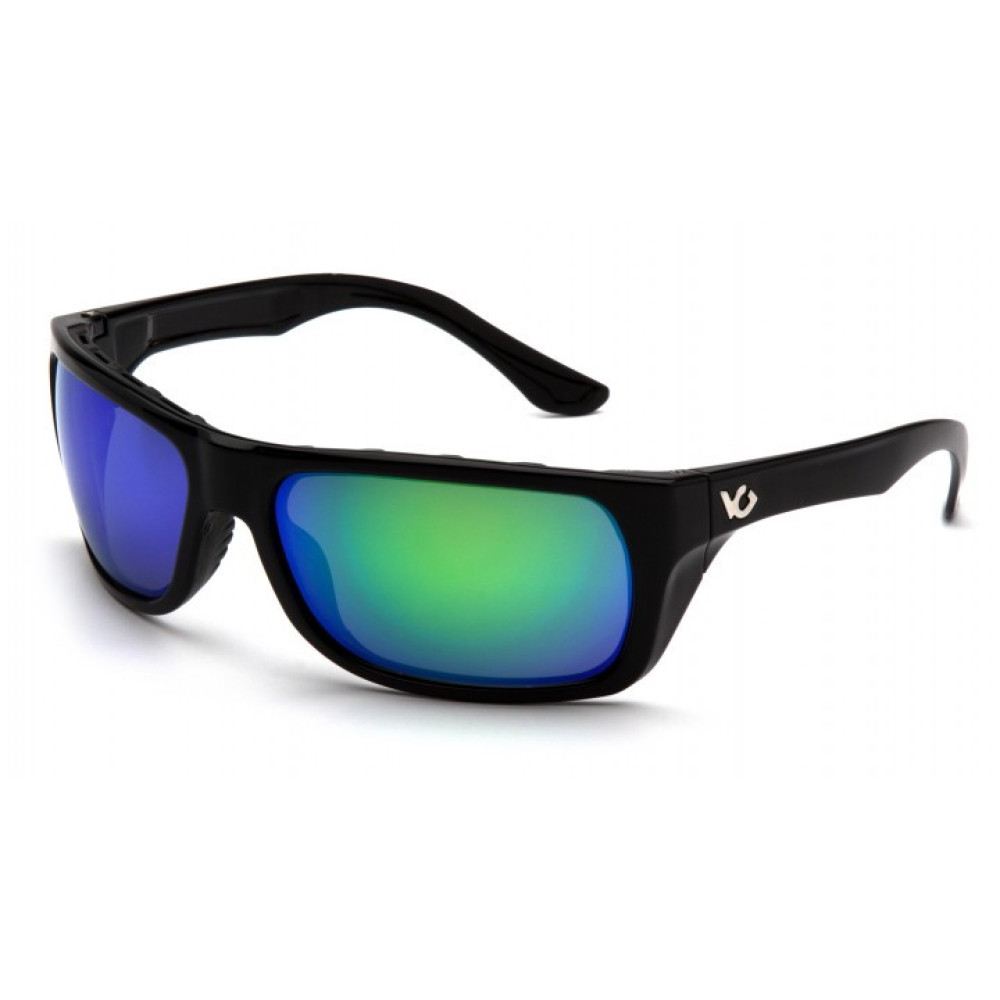 Очки поляризационные защитные Venture Gear Vallejo Polarized (green mirror), зеркальные сине-зеленые