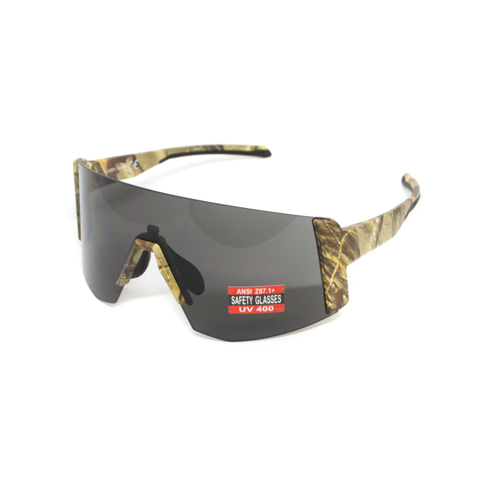 Очки защитные Global Vision Astro+RX Camo (gray), серые в камуфлированной оправе с диоптрической вставкой в комплекте