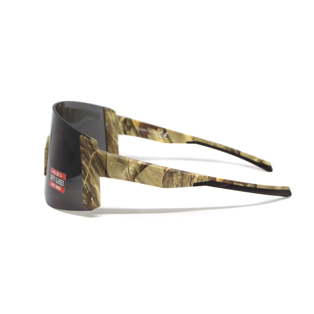 Очки защитные Global Vision Astro+RX Camo (gray), серые в камуфлированной оправе с диоптрической вставкой в комплекте