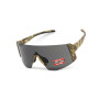 Очки защитные Global Vision Astro+RX Camo (gray), серые в камуфлированной оправе с диоптрической вставкой в комплекте