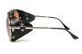 Очки защитные Global Vision Aviator-3 (drive mirror), коричневые со съёмным уплотнителем из синтетитечской 