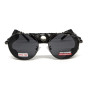 Очки защитные Global Vision Aviator-5 GunMetal (gray), серые в темной оправе со съёмным уплотнителем из синтетитечской 