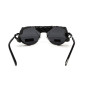 Очки защитные Global Vision Aviator-5 GunMetal (gray), серые в темной оправе со съёмным уплотнителем из синтетитечской 