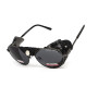 Очки защитные Global Vision Aviator-5 GunMetal (gray), серые в темной оправе со съёмным уплотнителем из синтетитечской 