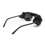 Очки защитные Global Vision Aviator-5 GunMetal (gray), серые в темной оправе со съёмным уплотнителем из синтетитечской 