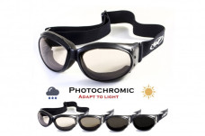 Окуляри захисні Global Vision Eliminator Photochromic (clear) Anti-Fog , прозорі фотохромні