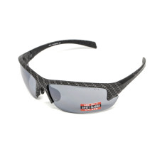 Очки защитные Global Vision Hercules-7 Carbon (flash mirror), зеркальные серые в графитовой оправе