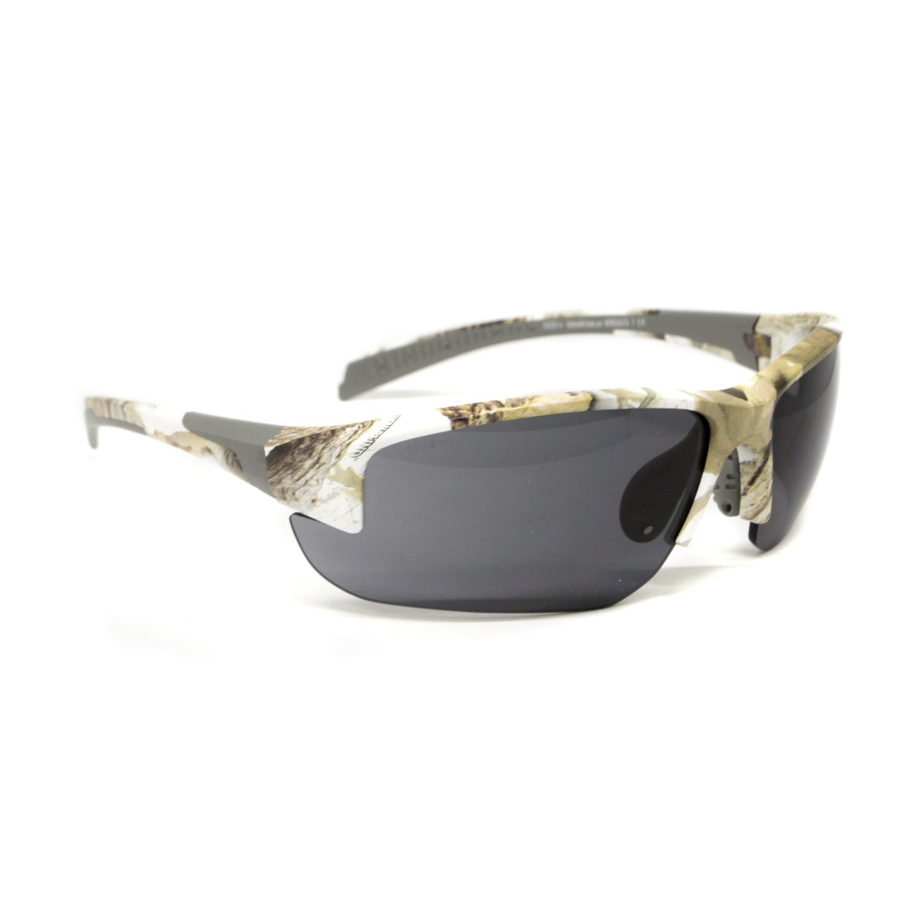 Очки защитные Global Vision Hercules-7 White Camo (gray), серые в камуфлированной оправе