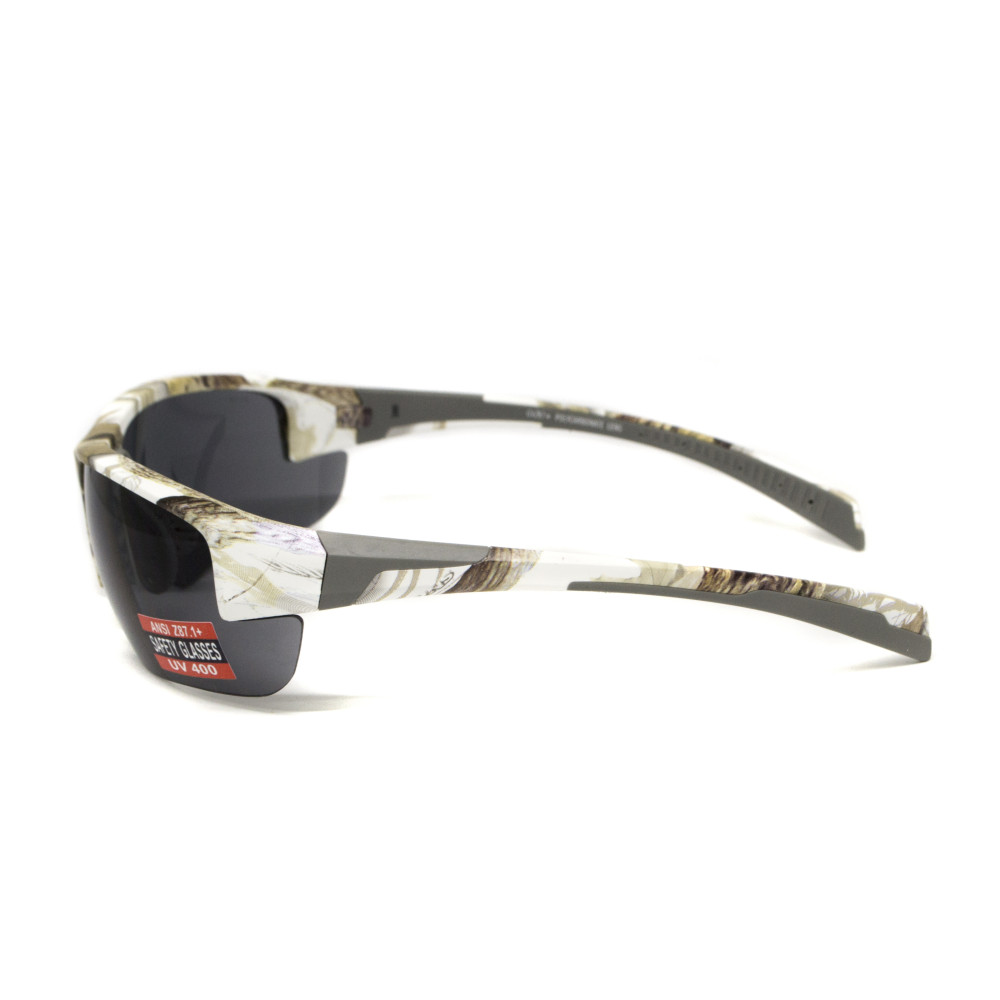 Очки защитные Global Vision Hercules-7 White Camo (gray), серые в камуфлированной оправе